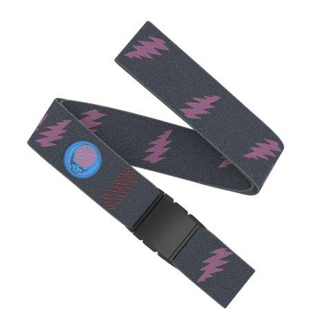 Grateful Dead Belt in We are Everywhere Charcoal