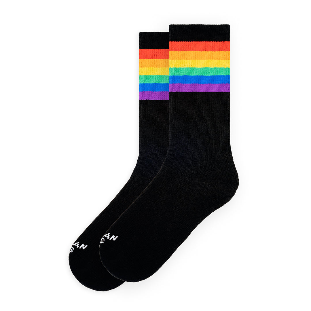 Rainbow Pride in Black - Mid High Classic