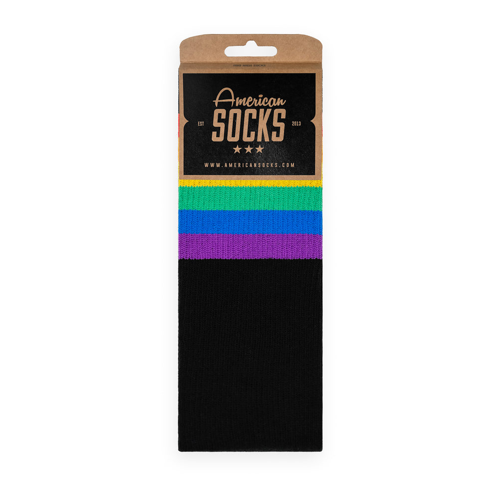 Rainbow Pride in Black - Mid High Classic
