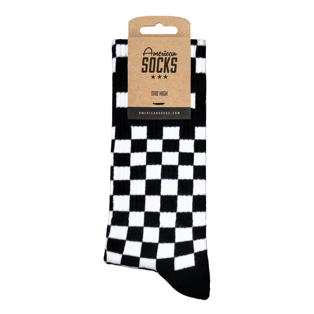 Checkerboard B/W - Mid High Classic