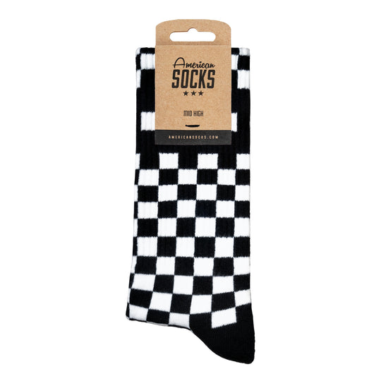 Checkerboard B/W - Mid High Classic