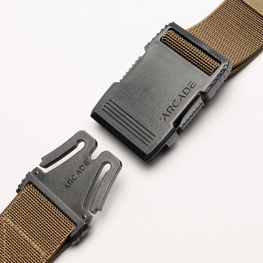 Hardware belt in Coyote - Size M / L