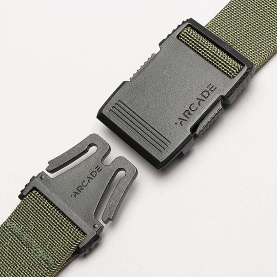 Hardware belt in Olive - Size L  / XL