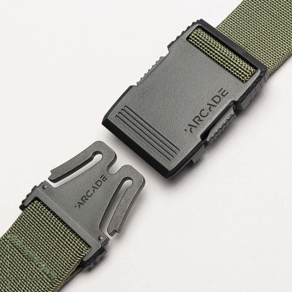 Hardware belt in Olive - Size M / L