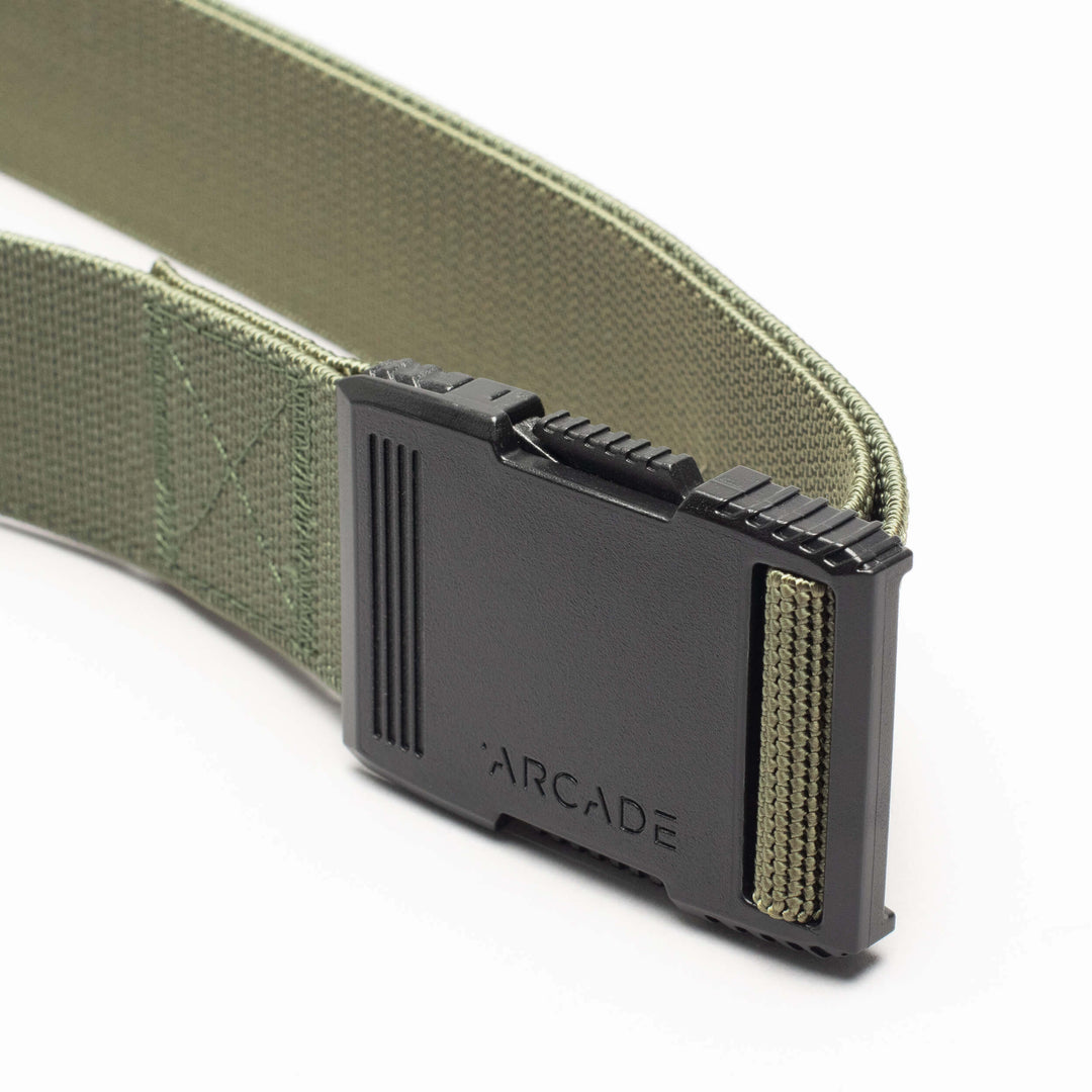 Hardware belt in Olive - Size L  / XL