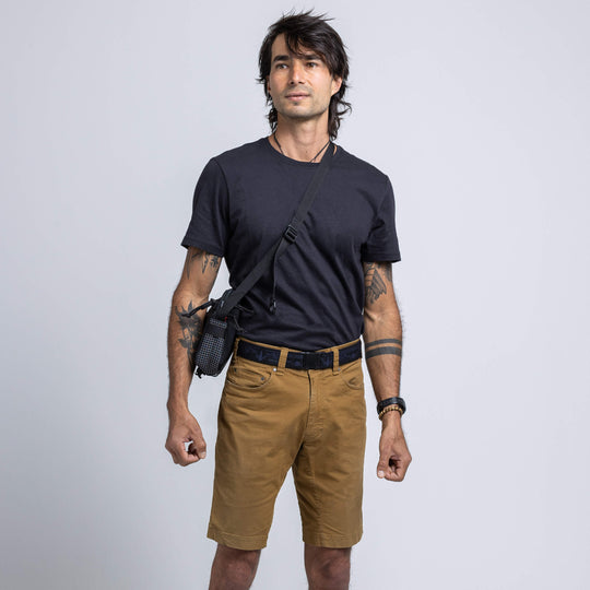 Out of Range Belt in Navy